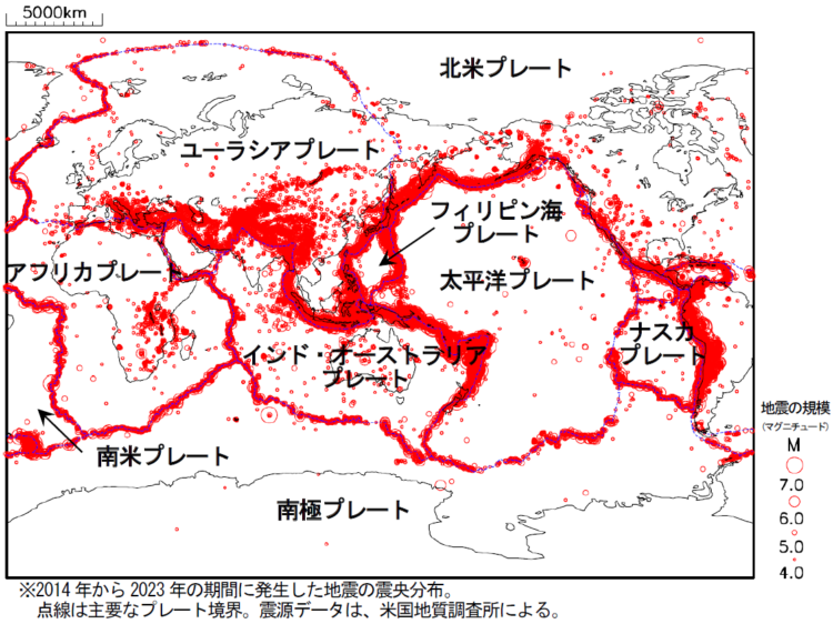 日本と地震