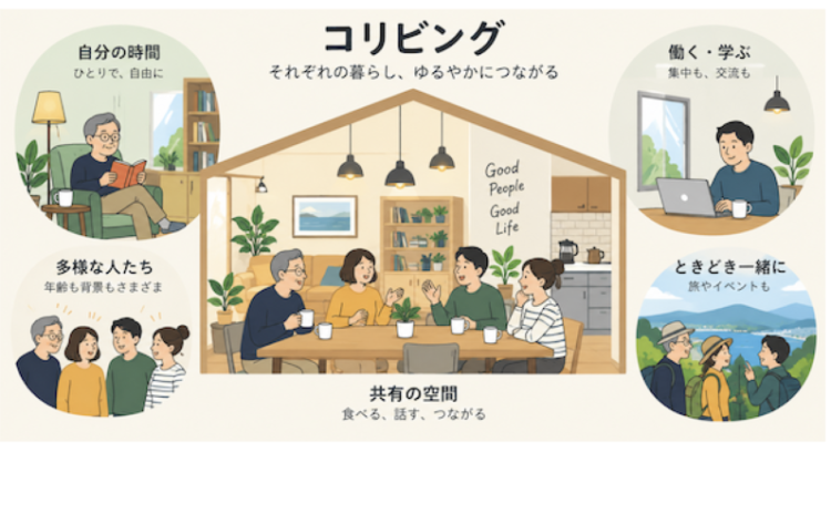 最後､誰に頼むのか？③同居・共居（コリビング）