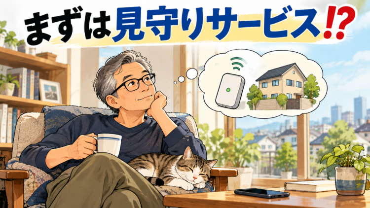 まずは見守りサービス⁉︎